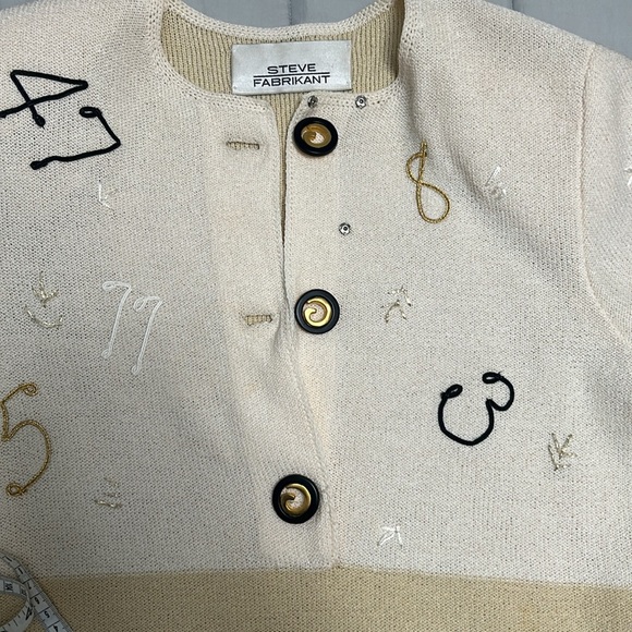 Steve Fabrikant - Vintage Unique & Individual knit Dress NWOT - Picture 5 of 8